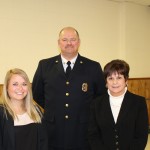 Hayley Smith, Chief Berry, Supervisor Mahan